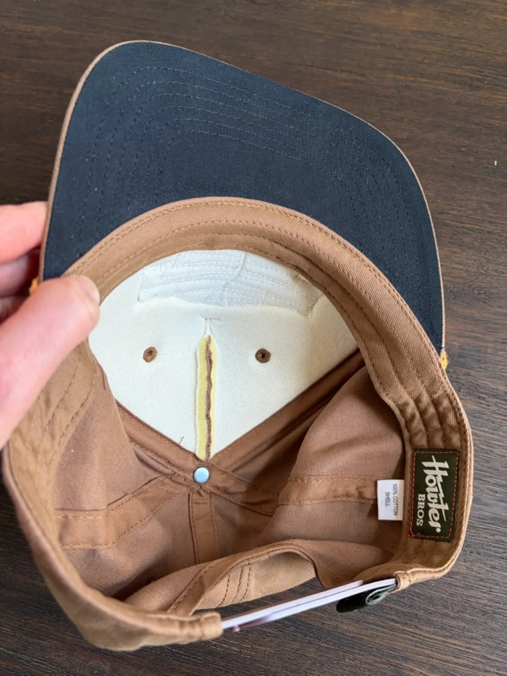 Howler Brothers Los Hermanos Badge Structured Snapback Hat Cap